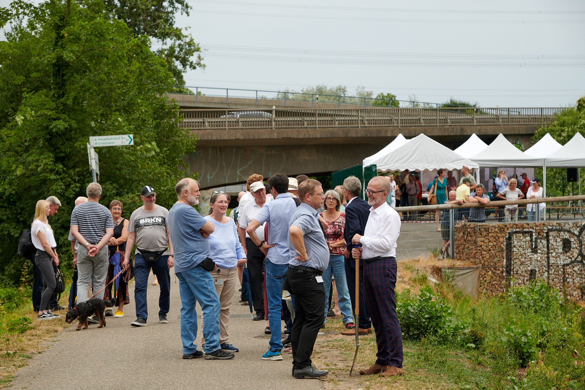 29.06.2023 Erster Spatenstich mit Stadtrat Majer